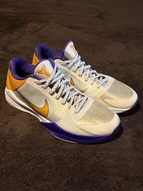 Nike Zoom Kobe V Lakers Home